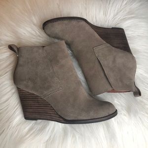 Lucky Brand Yummie Booties 6.5